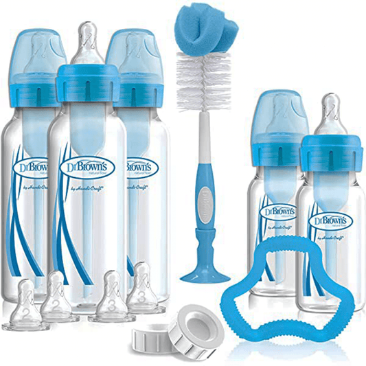 DrBrown's - Narrow Op+ Anti-Colic - Newborn Gif Set - Blue