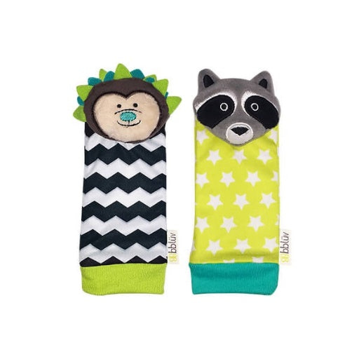 BBLUV Düo - Foot Finders Hedgehog and Racoon