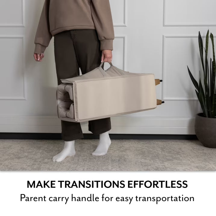 Evenflo - Eris One-Hand Playard - Bassinet And Sensor Soothe Technology