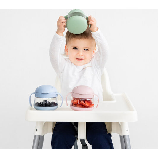Ubbi - Tweat 2pcs Snack Container - Sage&Cloudy Blue
