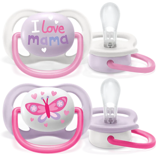 AVENT ULTRA AIR SOOTHER I LOVE MAMA-0-6M GIRL