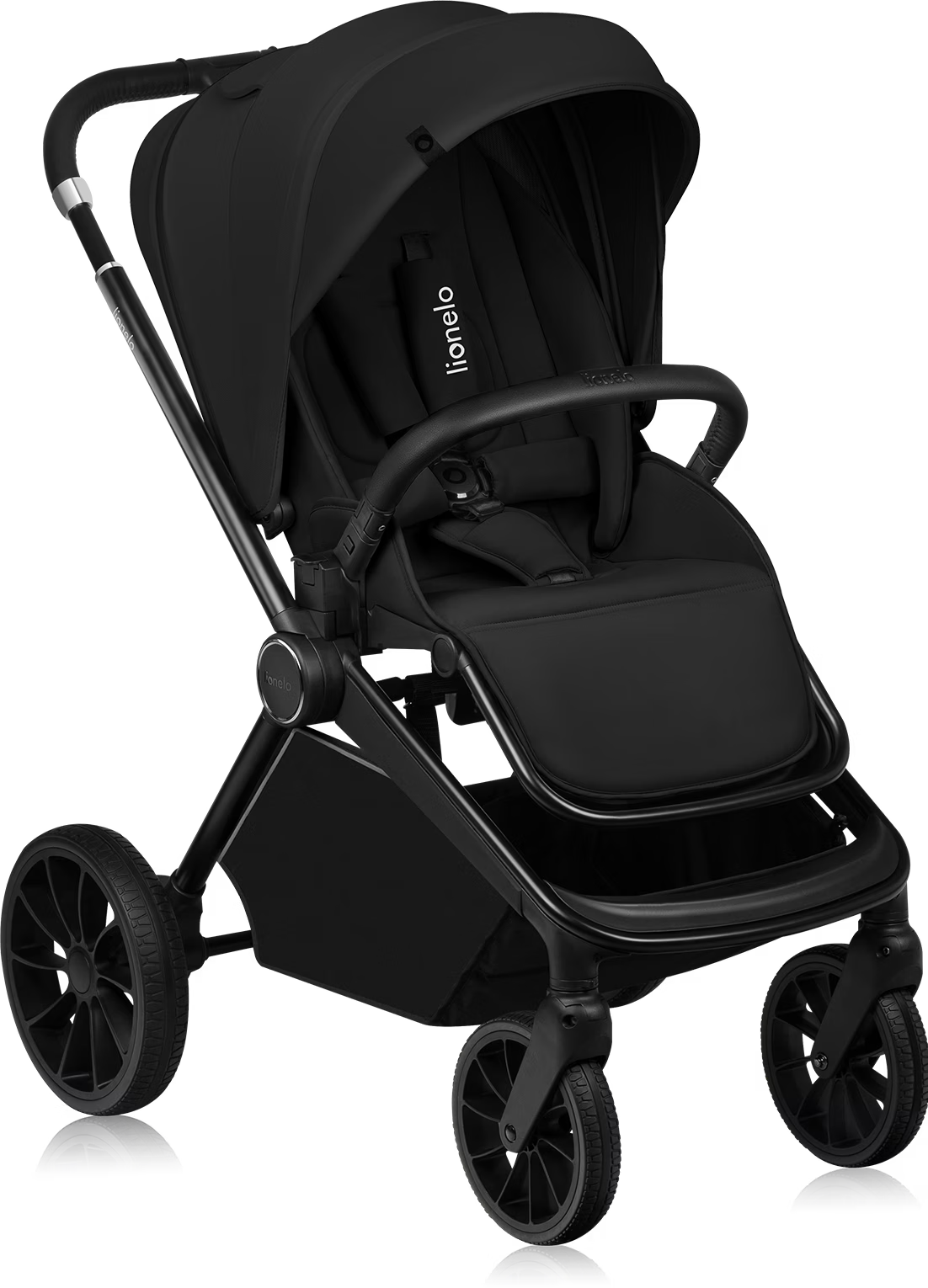 Lionelo - Mika 3in1 Stroller - Black Onyx - Travel System