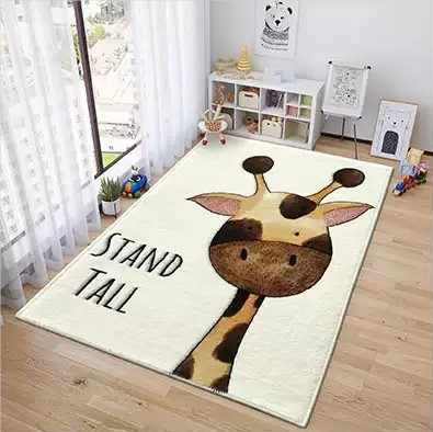 Baby Cashmere Rug 120x160 Giraffe Nursery Décor