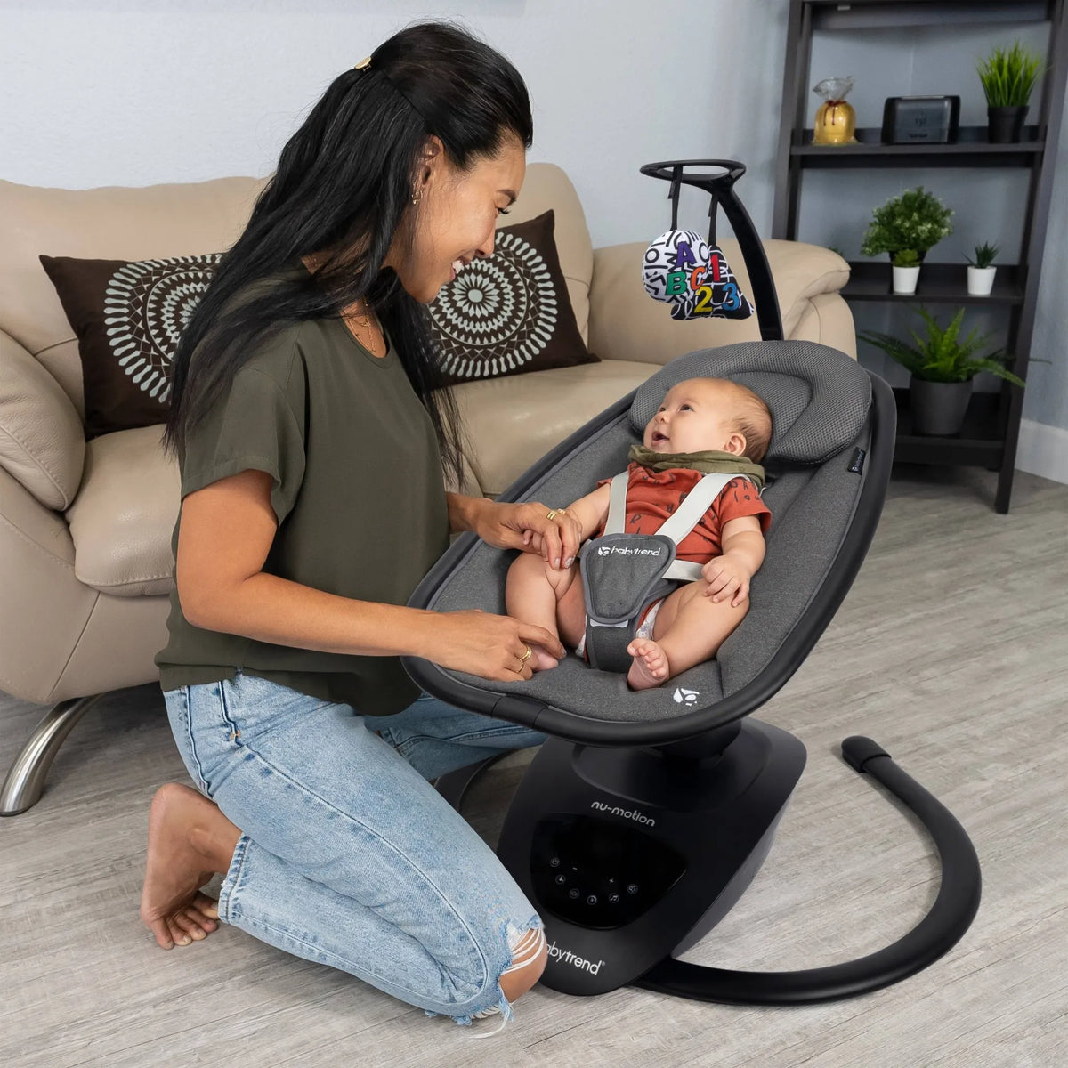 Babytrend - Numotion Infinity Swing - Midnight Black