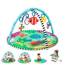 BE 2IN1 WATER MAT PLAY GYM