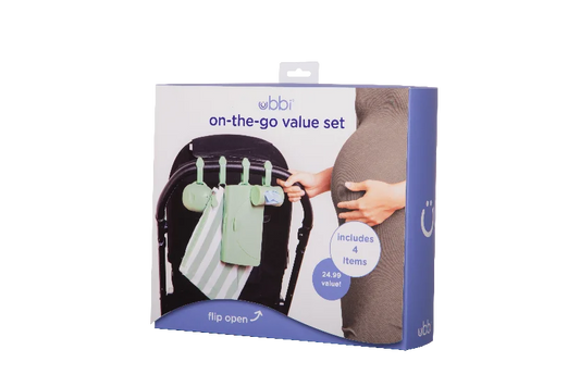 Ubbi On The Go Gift Set Sage