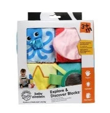 BE EXPLORE N DISCOVER SOFT BLOCK TOYS