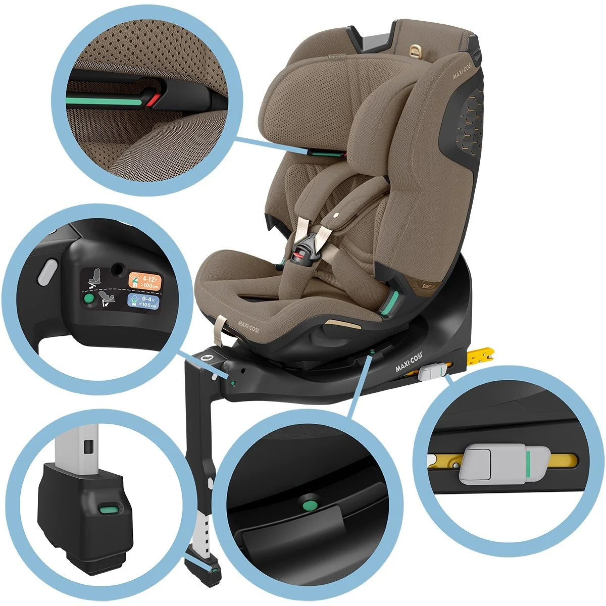 Maxi-Cosi - Emerald 360 Pro - Authentic Truffle
