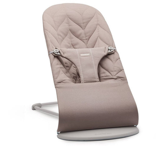 BABYBJORN BOUNCER BLISS WOV. PETAL-SAND GRAY