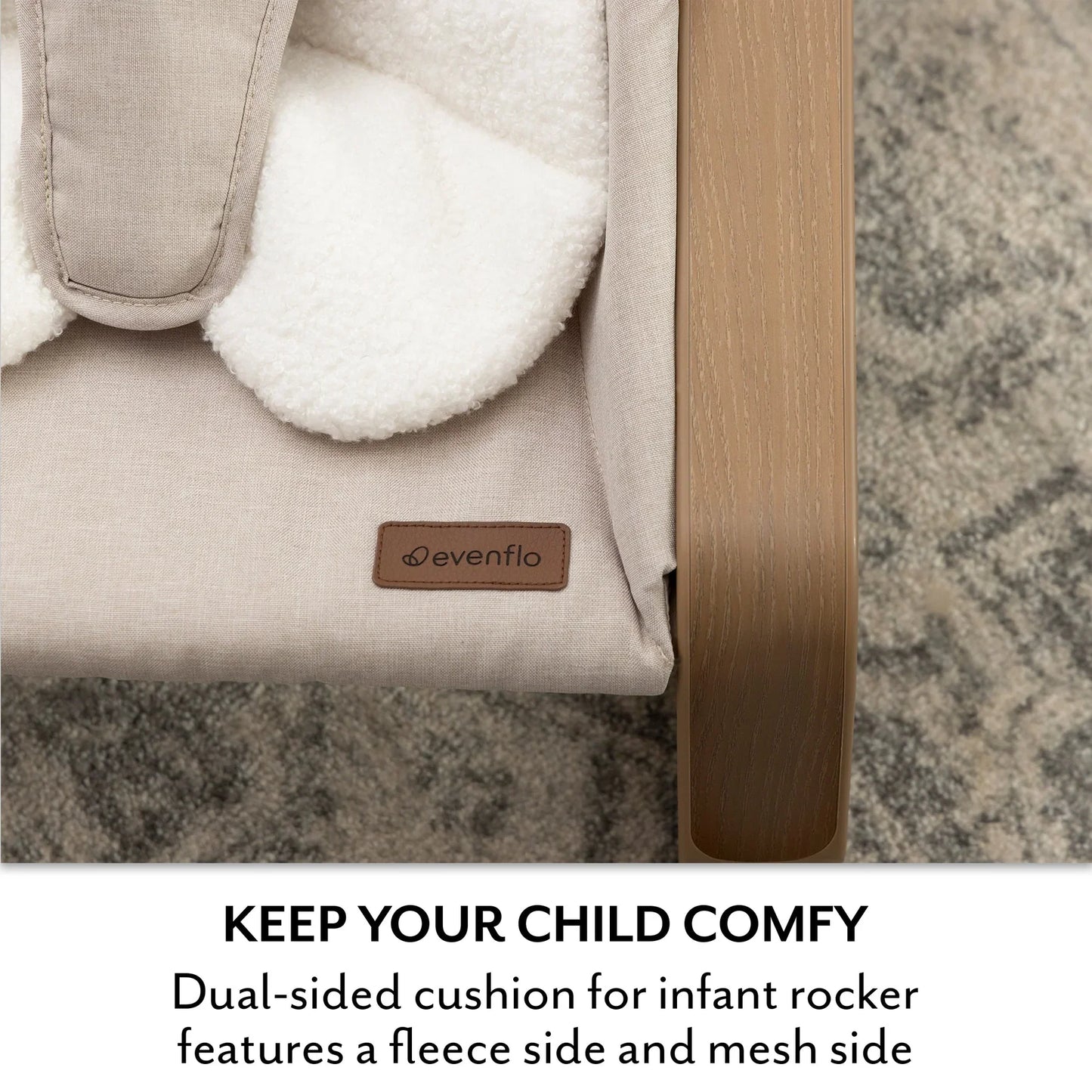 Evenflo- Lyra 2in1 Infant To toddler - Rocker With Sensory Soothe Technology