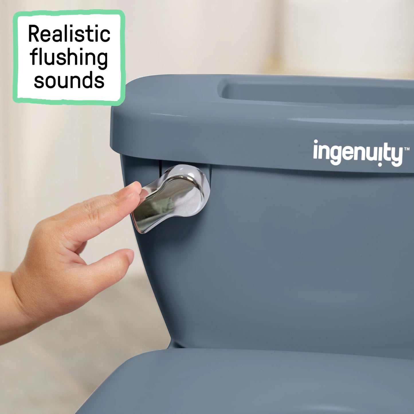 Kids2 - Ingenuity My Size Potty Pro - Blue