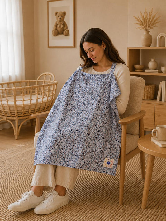 MyHokeyPokey - breast feeding cover - Floral Sky