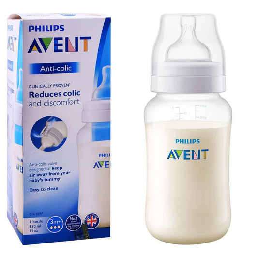 AVENT ANTI-COLIC FEEDING BOTT.330ML-SINGLE PACK