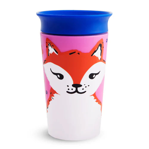 Munchkin - Miracle Wildlove - Sippy Cup Spill&Proof  - Fox