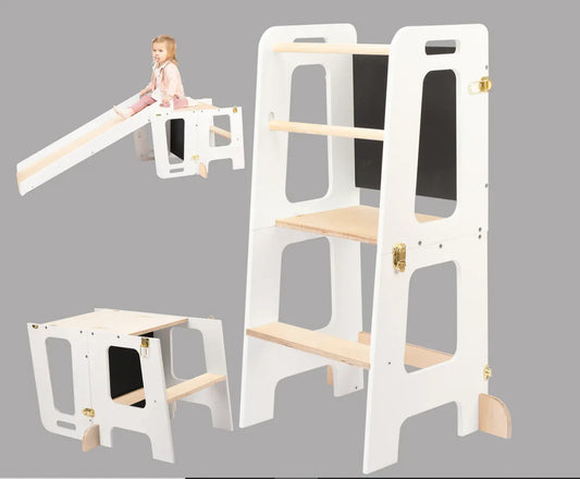Miila Learning Tower And Table 3 In 1 Kids Activity Furniture
