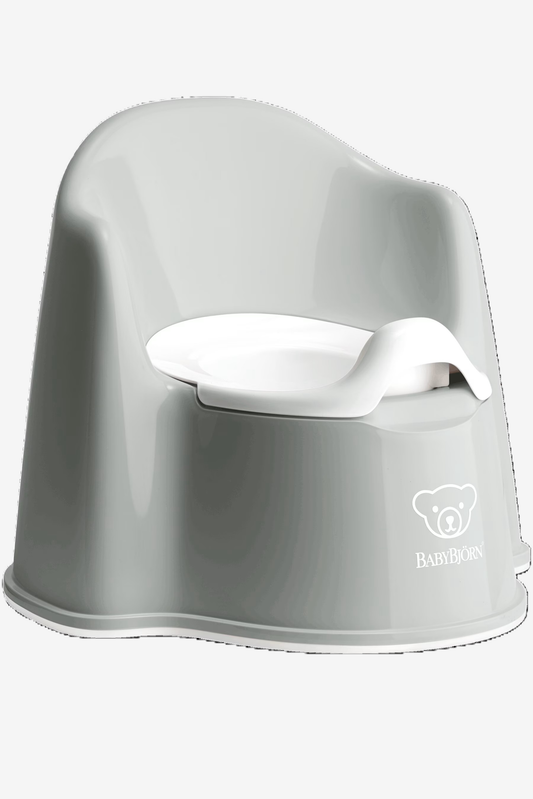 BABYBJORN POTTY CHAIR GREY/WHITE
