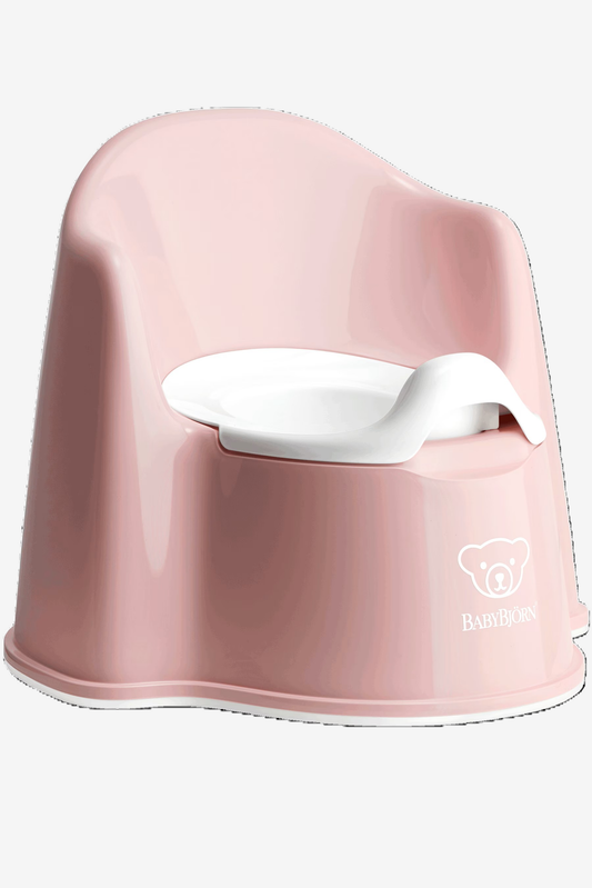 BABYBJORN POTTY CHAIR POWDER PINK/WHITE