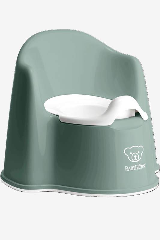 BABYBJORN POTTY CHAIR DEEP GREEN/WHITE