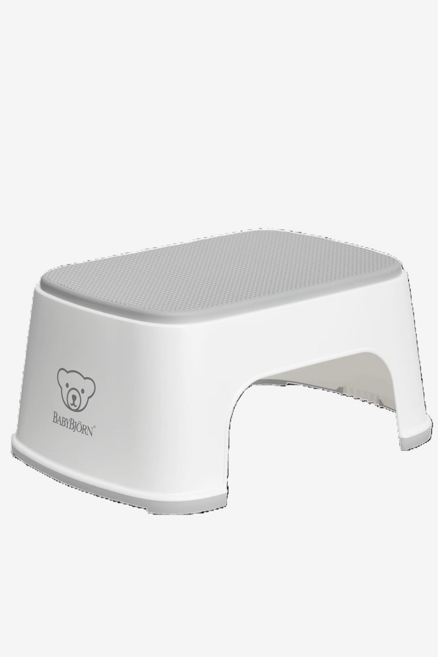 BABYBJORN STEP STOOL - WHITE/GREY