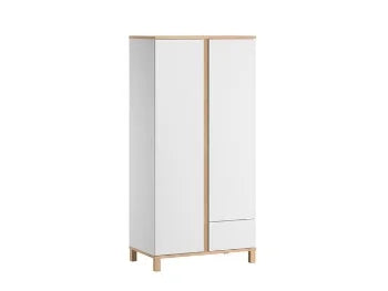 VOX Wardrobe 2-door Altitude white/oak (L90 x W53 x H184) Weight 82.5

white
oak