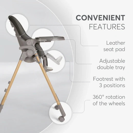 Highchair Spicy+ Grey