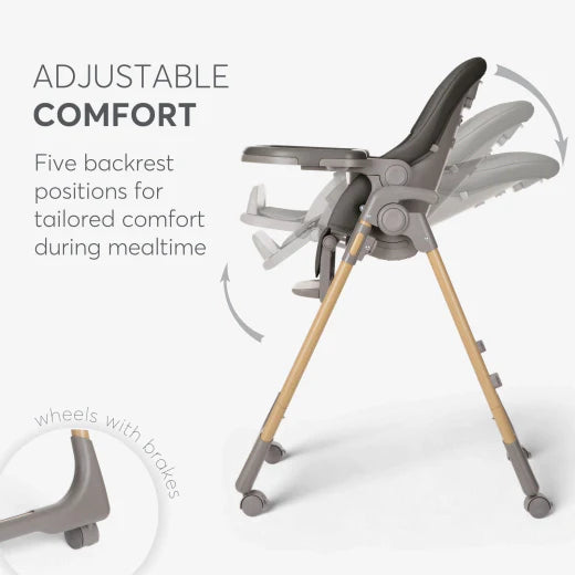 Highchair Spicy+ Grey