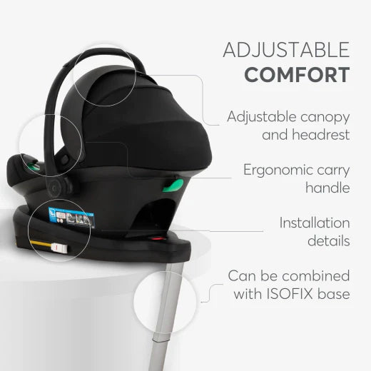 Car seat 40-87 cm i-Prime i-SIZE Black 2024