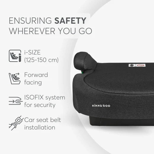 Car seat 125-150 cm i-Tip i-SIZE Black