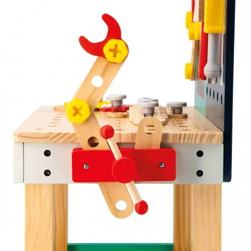Janod - Large Robot Workbench Brico'Kids - Wooden