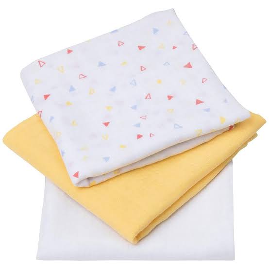 Clevamama - Muslin Cloth Set 3pcs -