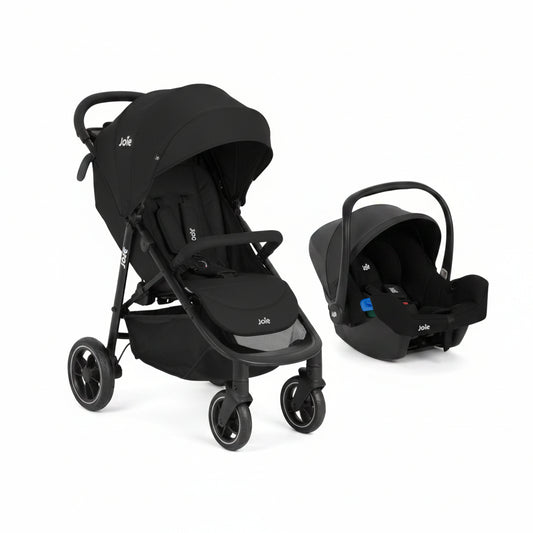 Joie - Litetrax Stroller Travel System - i-snug 2 Car Seat - Shale