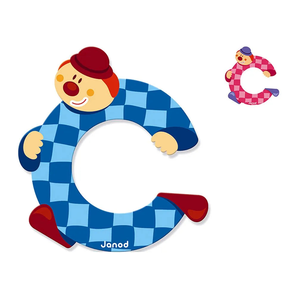 Janod Clown Letter C 