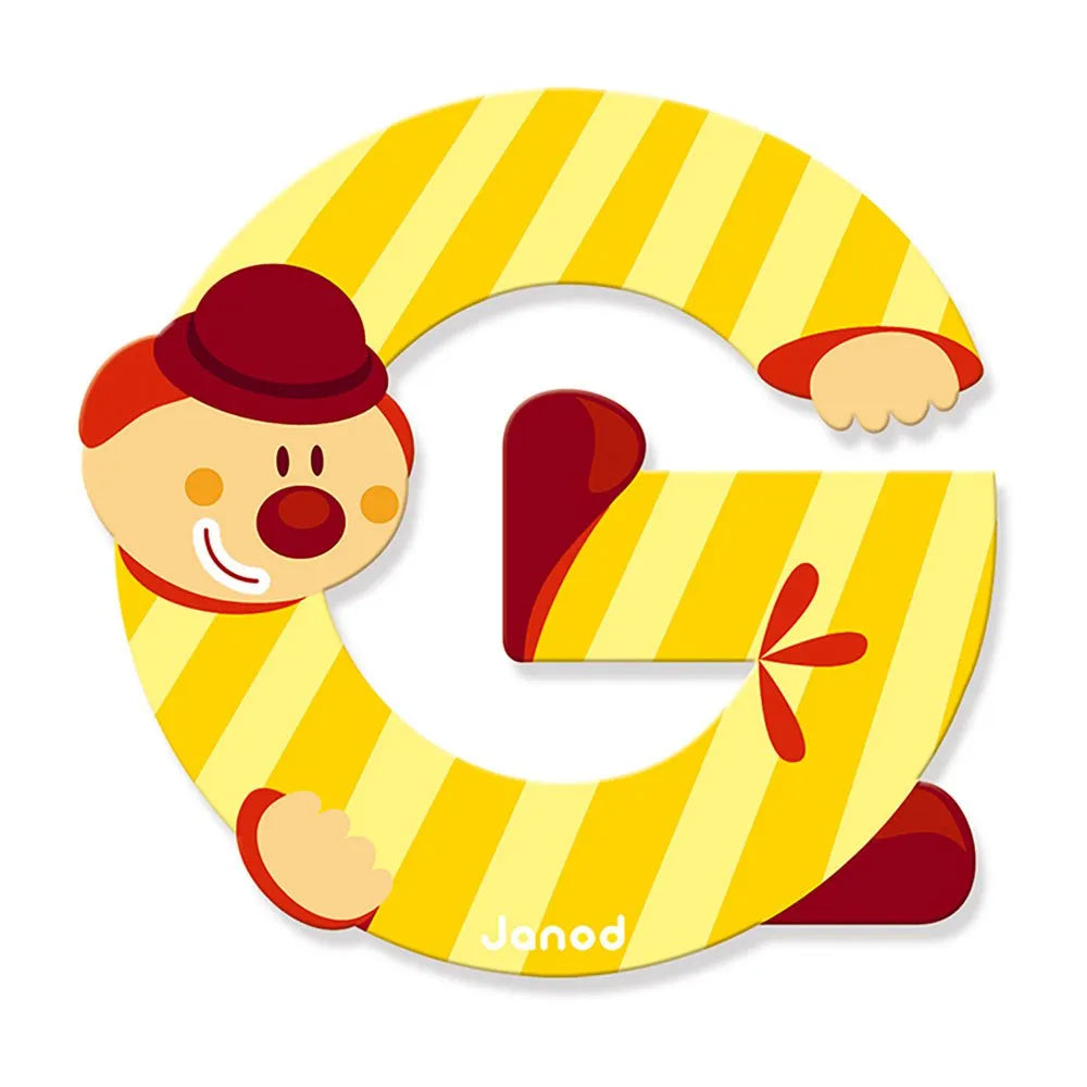 Janod Clown Letter G