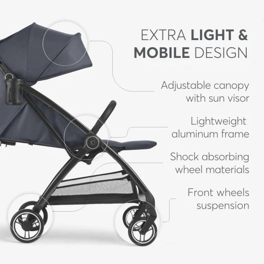 Autofolding pushchair Joy Army Green