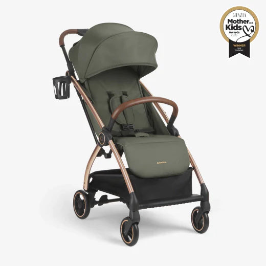 Autofolding pushchair Joy Army Green