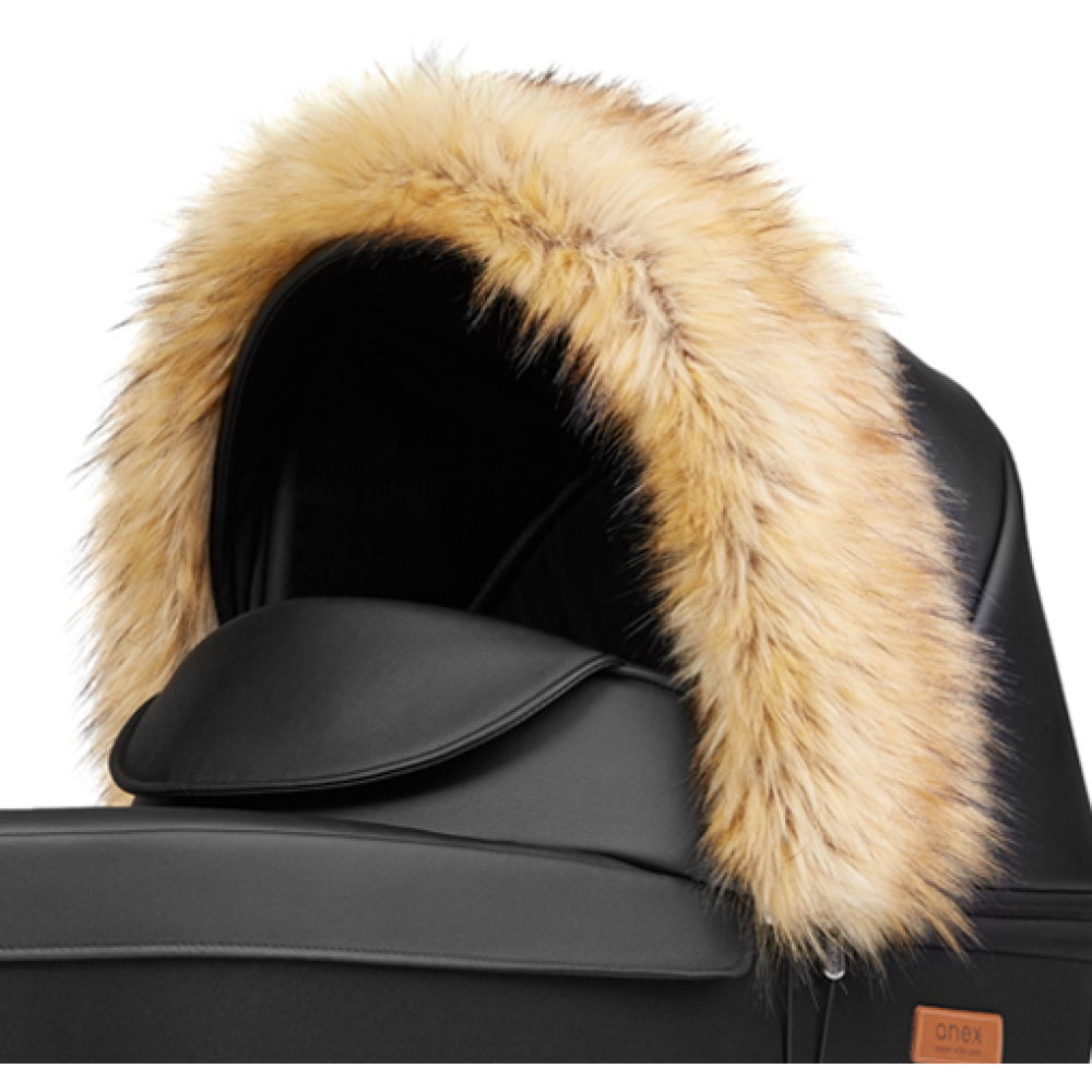 Anex - Fur Hood - Brown