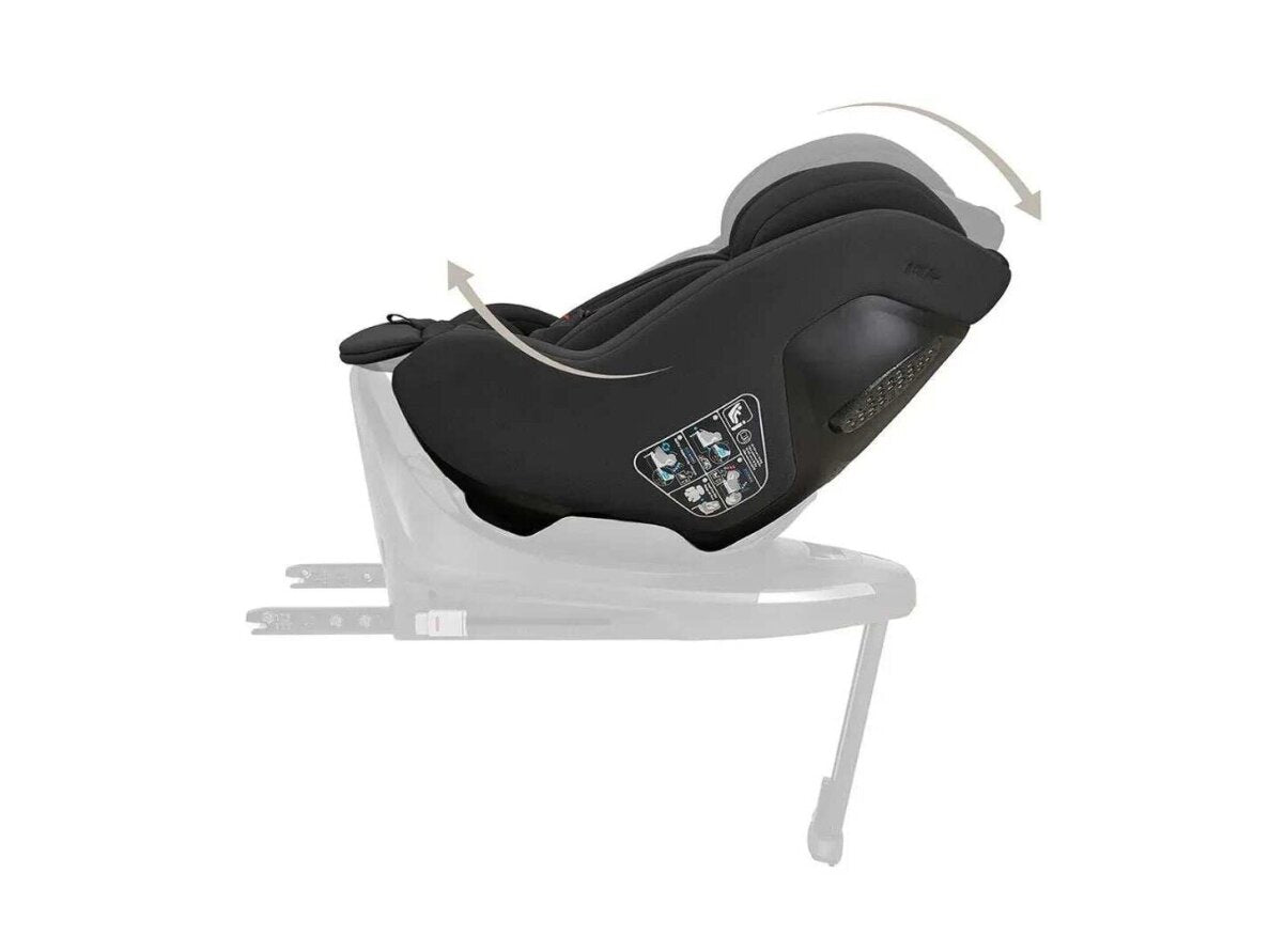 Kikkaboo - Car Seat 40*105cm - I-Class Plus - i-size - Black