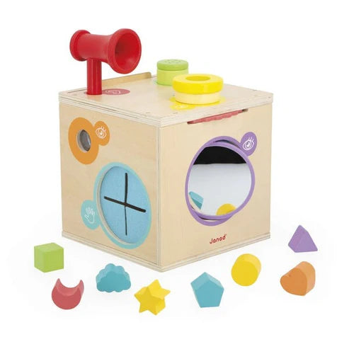Janod - Sensory Game - Sensory Box - Wood