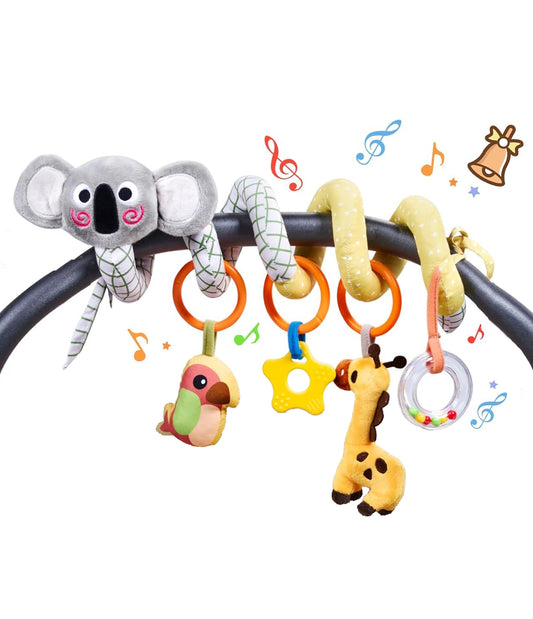 Tumama Kids - Koala Spiral Toy - Textured Play Activity Toy - Sensory For Exploration And Engagement
