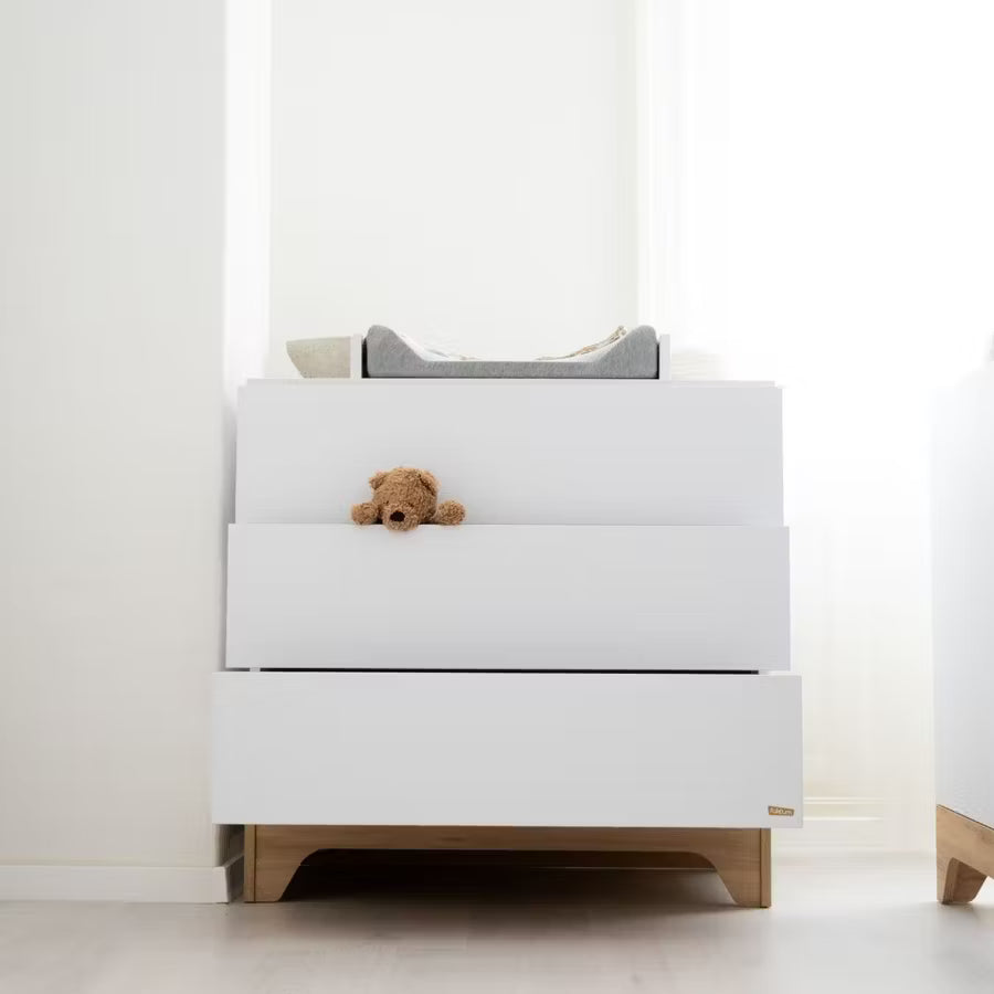 Faktum - Lumina Full Nursery Bedroom - White