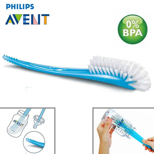 AVENT BOTTLE & TEAT BRUSH - BLUE