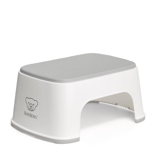 Babybjorn - Step Stool - White / Grey - Bath Time