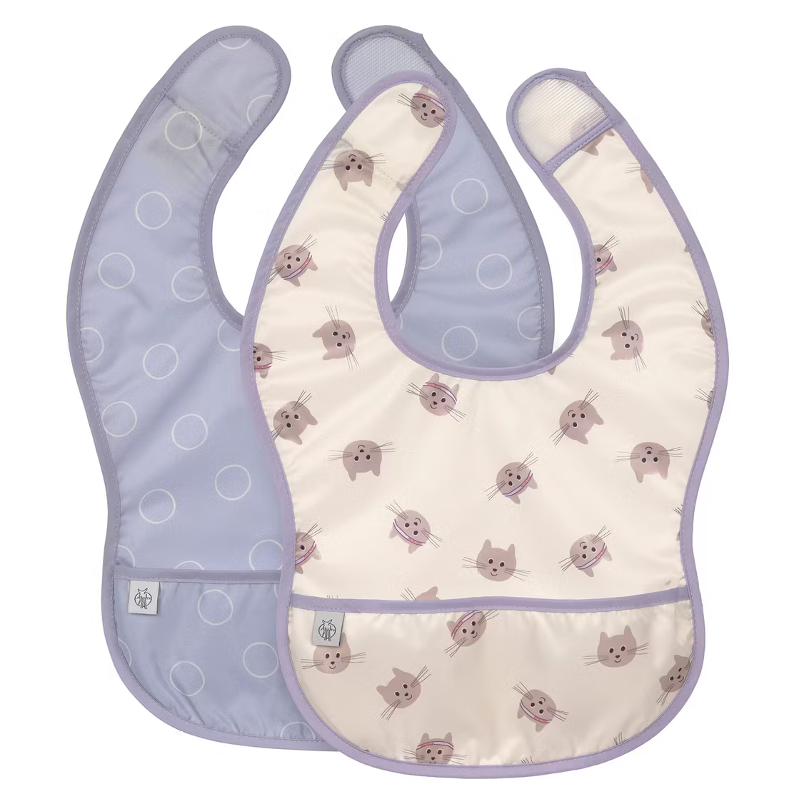 Lassig - Tiny Team Dog - 2pcs Bibs
