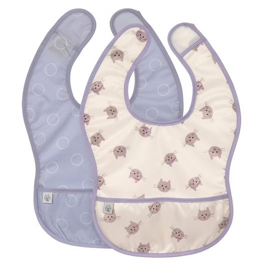 Lassig - Tiny Team Dog - 2pcs Bibs