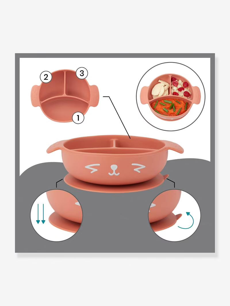 BabyMoov - Kit Learn'isy - Silicone Bowl +Spoon+Bib+Cup