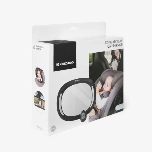 LED rearview car mirror