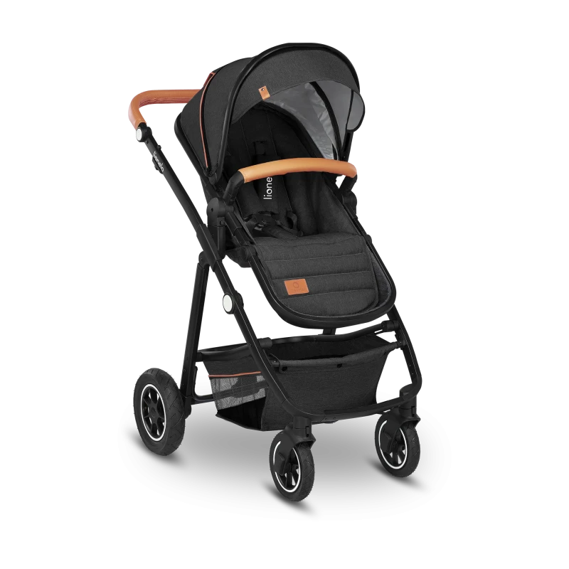 Lionelo - Amber 2in1 Stroller - Grey Graphite - Travel System