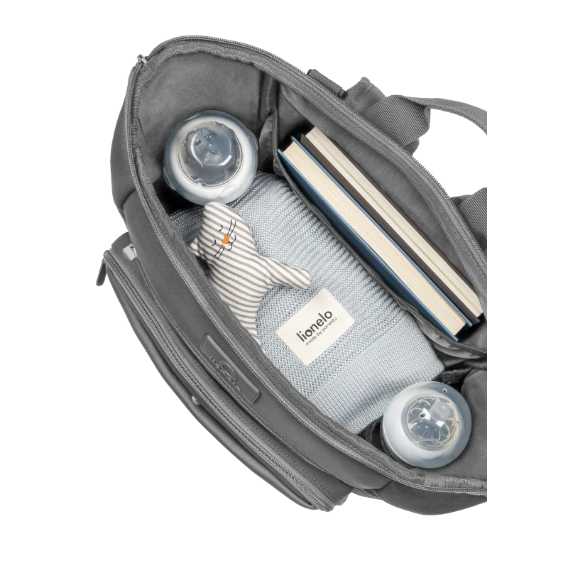 Lionelo - Cube Backpack - Grey Stone