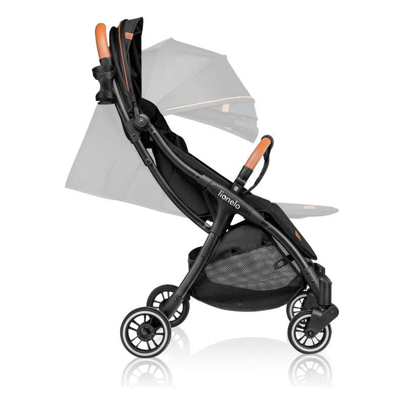 Lionelo - Julie One - Black - Travel Stroller
