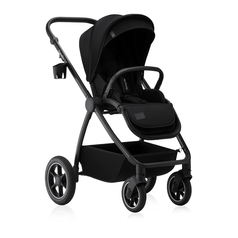 Lionelo - Meril - Baby Stroller 3in1 - Black Onyx - Travel System